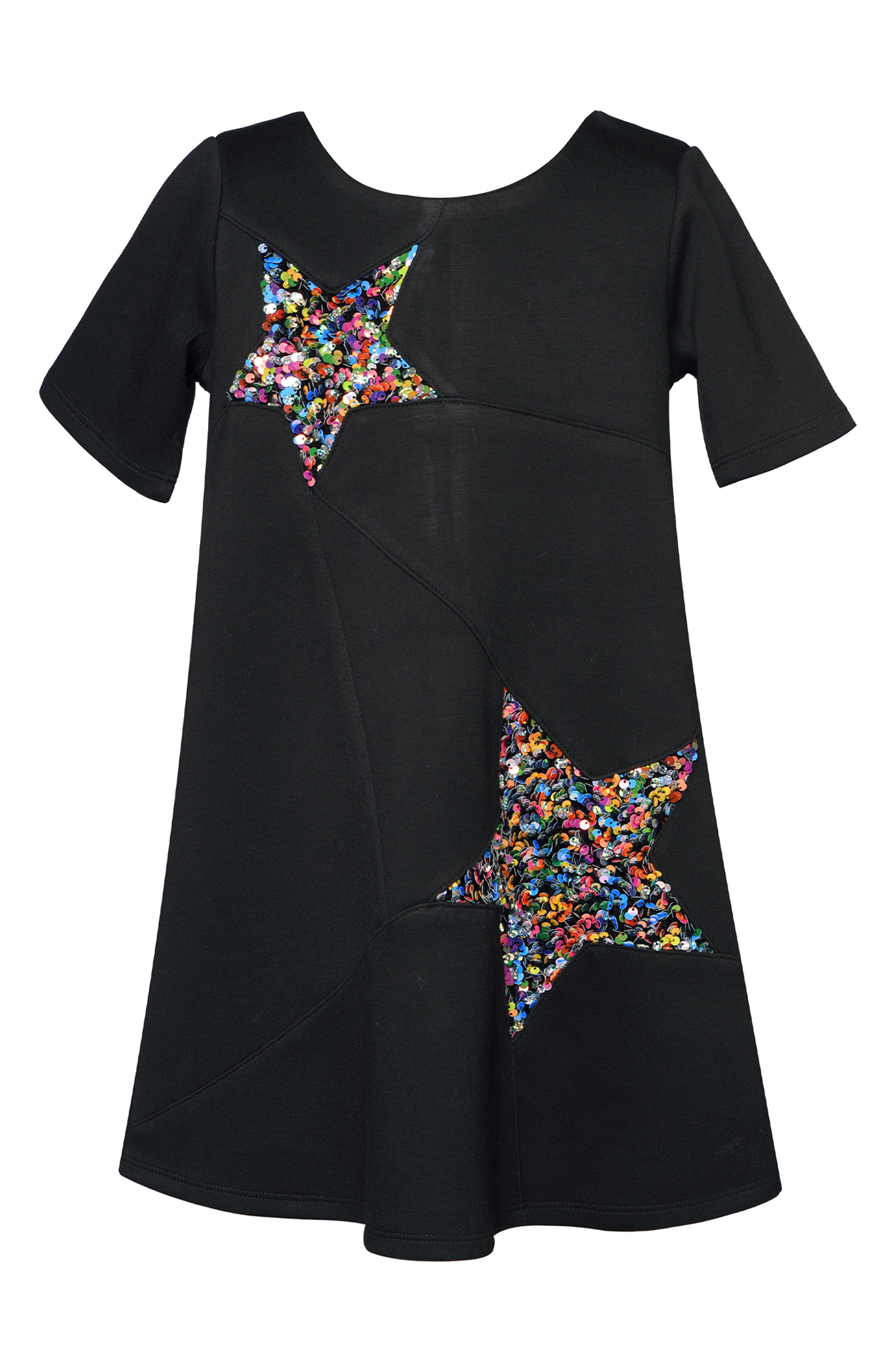 Kids' Sequin Star Shift Dress
