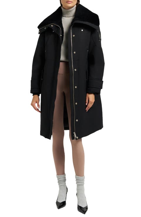 Original Storm Water Repellent Genuine Shearling Lined 800 Fill Power Down Parka