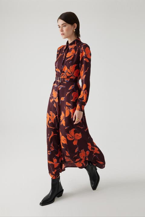 Amaris Maxi Shirt Dress