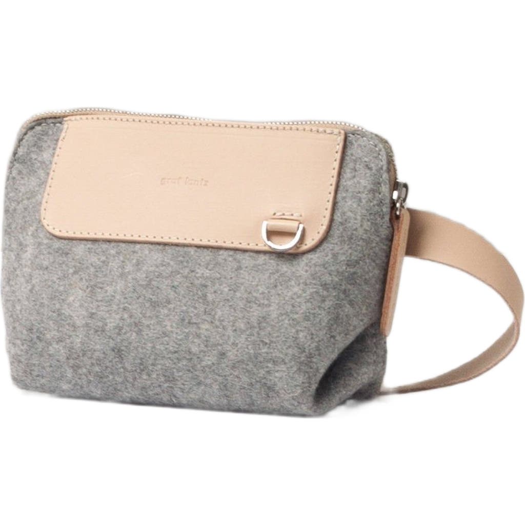 Graf Lantz Bedford Merino Wool Belt Bag in Granite  product
