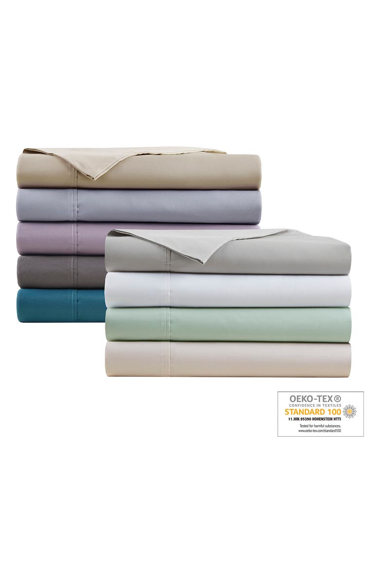 BEAUTYREST 600 Thread Count Cooling Cotton Rich Sheet Set, Alternate, color, White