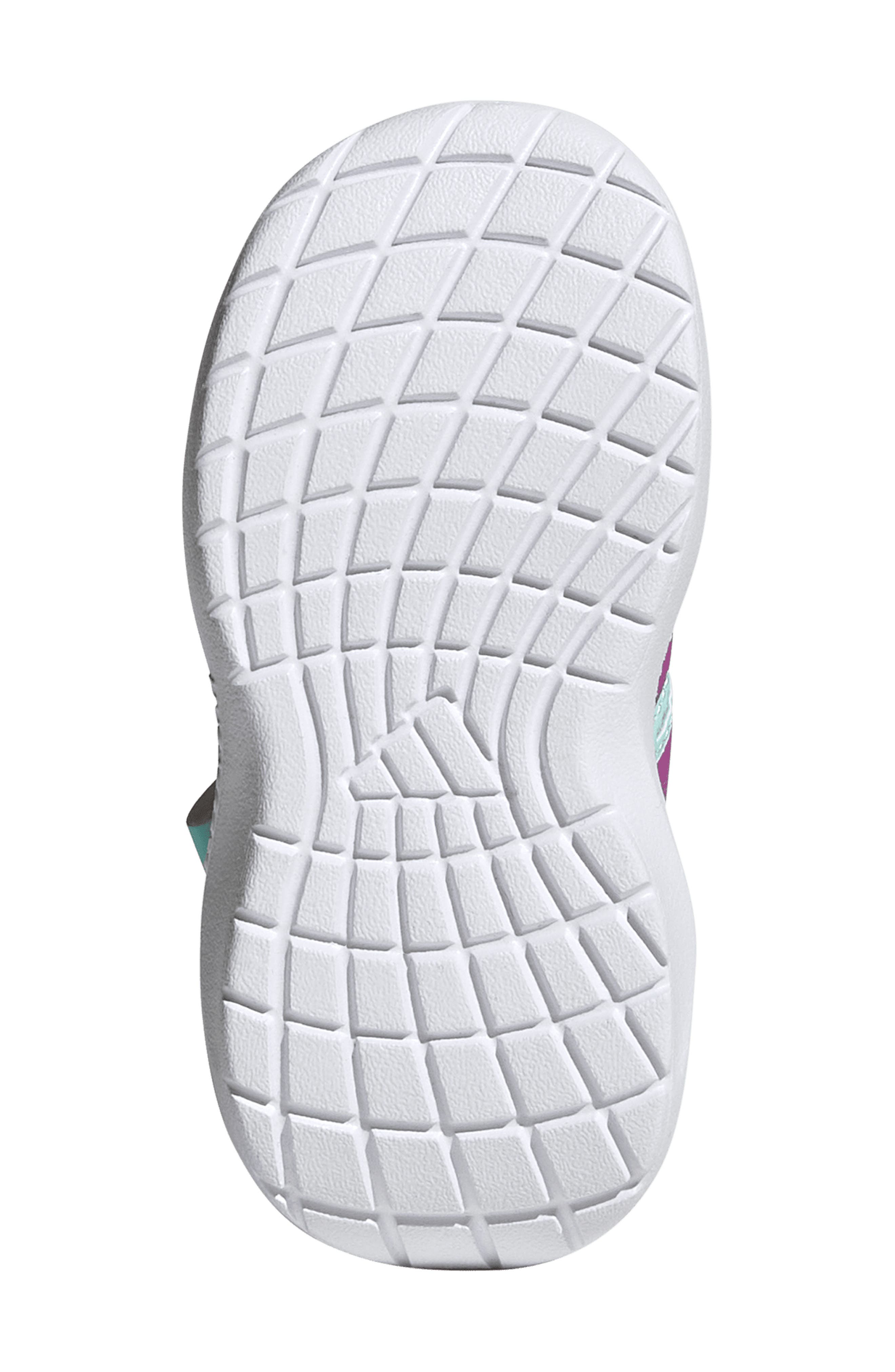 adidas Kids' Lightorama Sneaker, Alternate, color, White/ Purple Burst/ Lemon