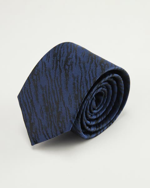 Savannah Stripes Silk Jacquard Tie