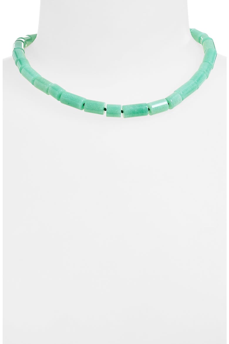 Sadie Beaded Necklace, Alternate, color, GREEN AVERTURINE