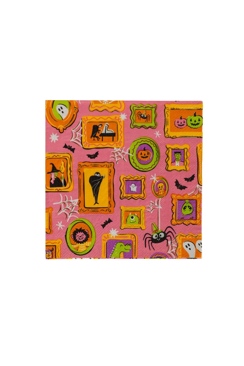 Monster Mash Halloween Large Napkins, Main, color, Assorted Pre-Pack
