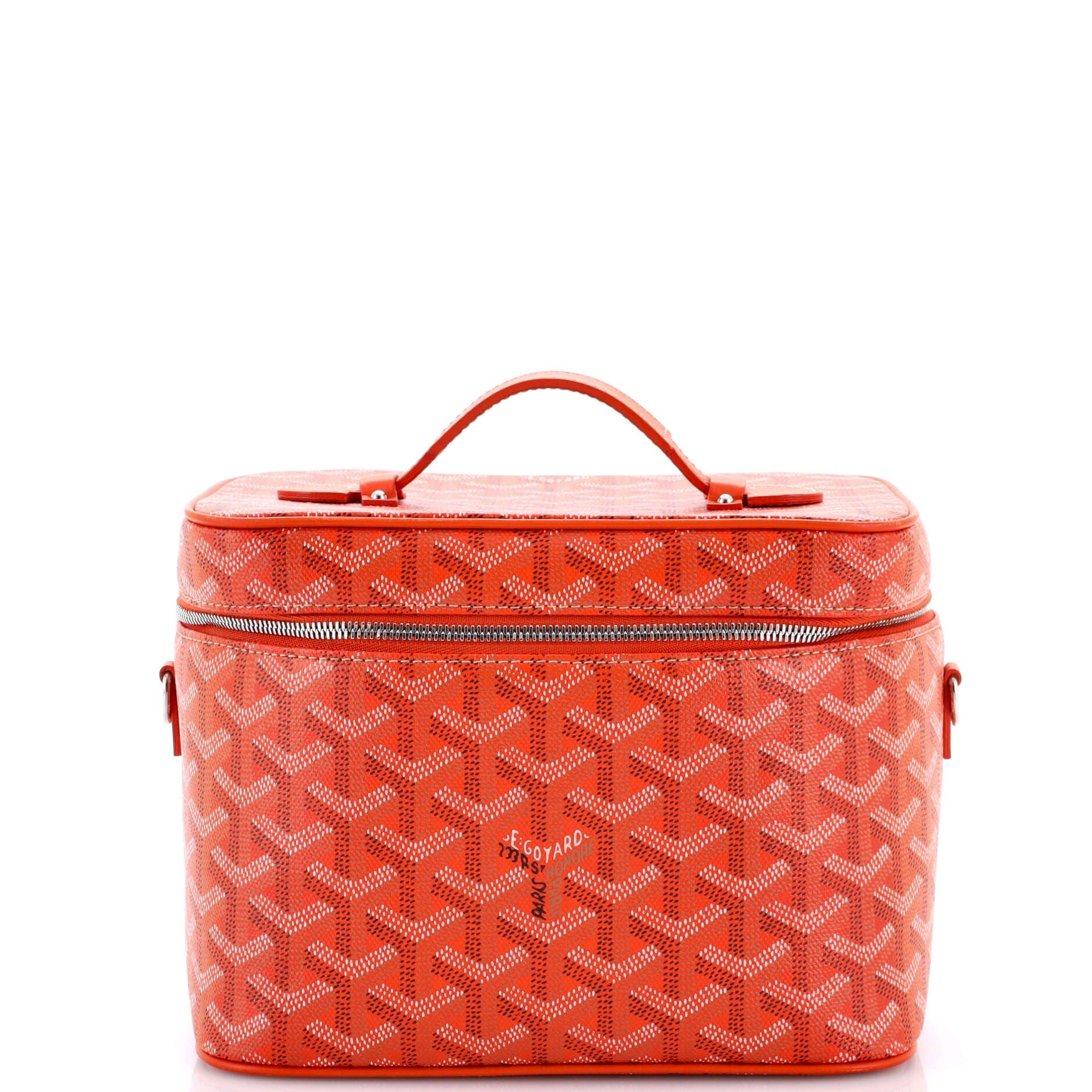 Pre-Owned Goyard Muse Vanity Case Coated Canvas, Main, color, 