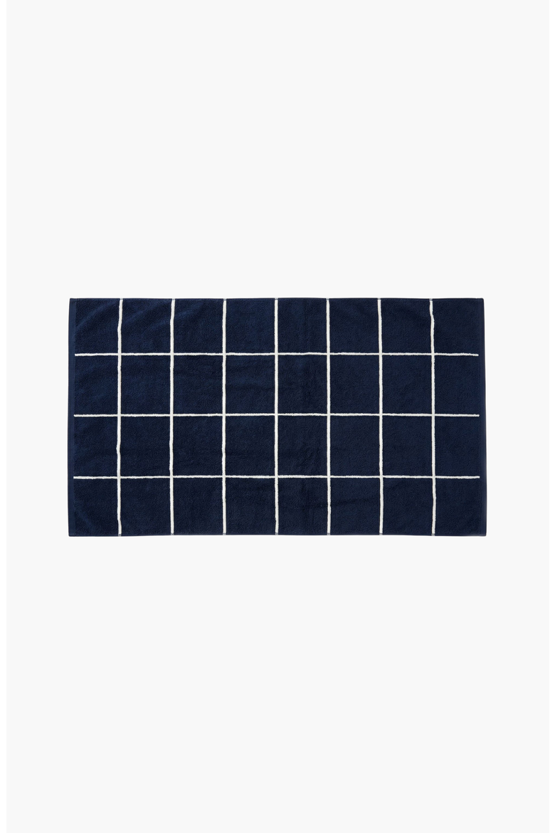Miramar 2-Piece Bath Towel Set, Main, color, Navy / White