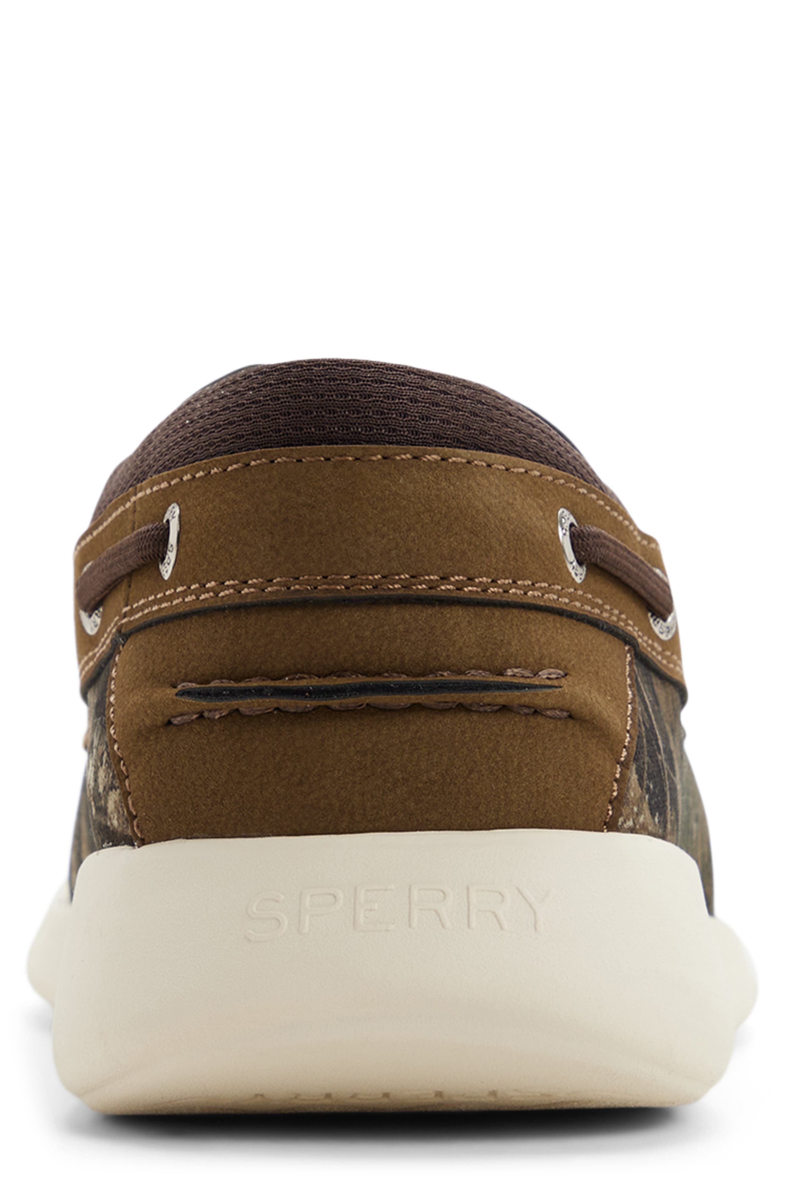 Sperry Harpoon Boat Shoe, Alternate, color, Green W/ Print