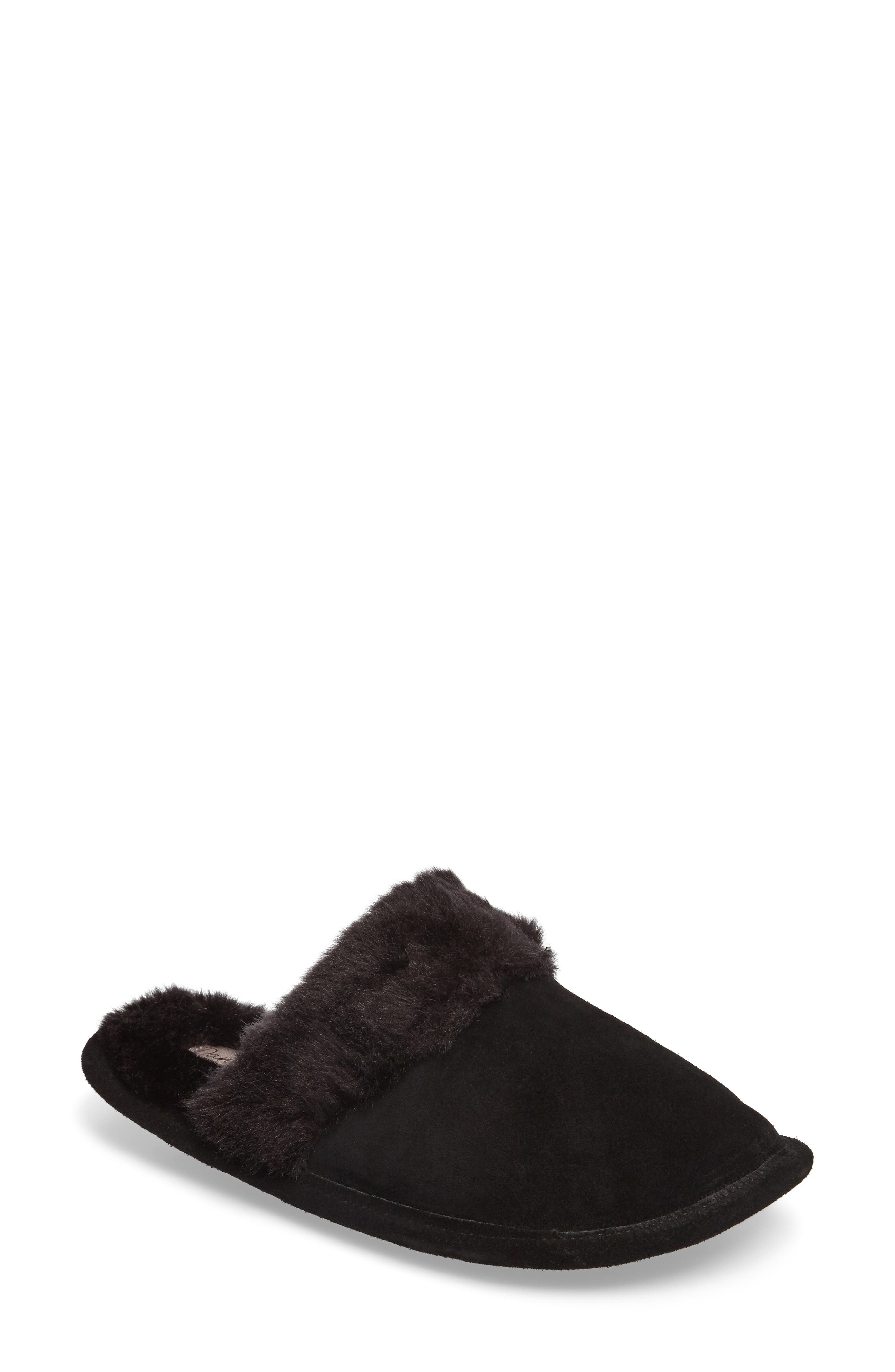 Daniel Green Pammy Faux Fur Slipper, Main, color, 