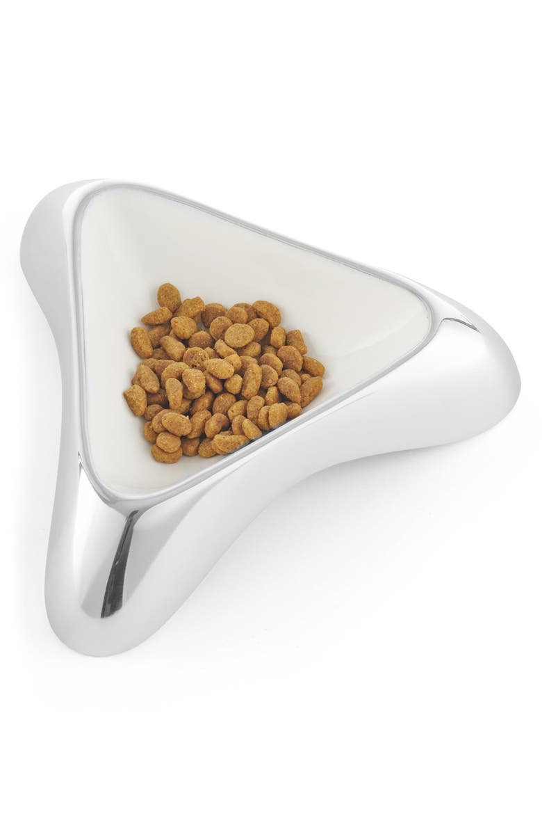 Nambé Small Enameled Pet Bowl, Alternate, color,