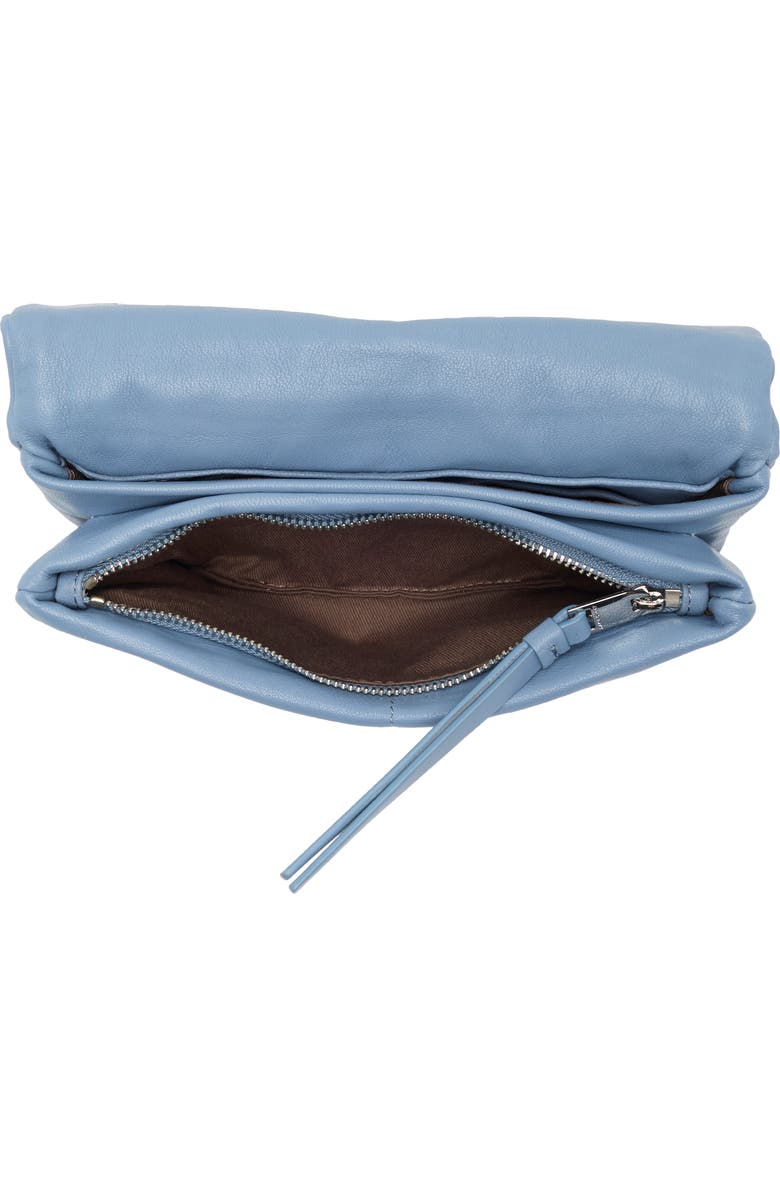 AllSaints Ezra Quilted Crossbody Bag, Alternate, color, Denim Grey