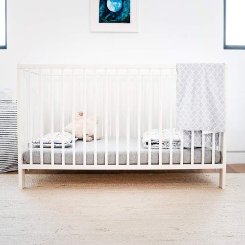 Comfy Cubs Crib Sheets In Grey- Pack Of 2