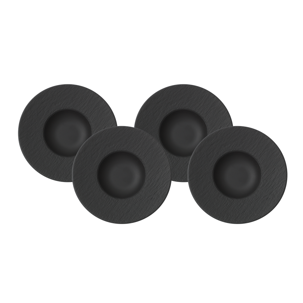 Villeroy & Boch Manufacture Rock Pasta Bowl Set Of 4