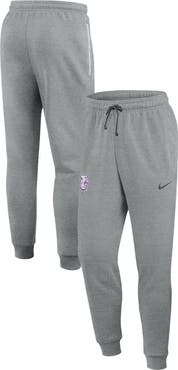 Nike Men's Nike Heather Gray Kansas State Wildcats Basketball Practice Dri-FIT Taper Sweatpants