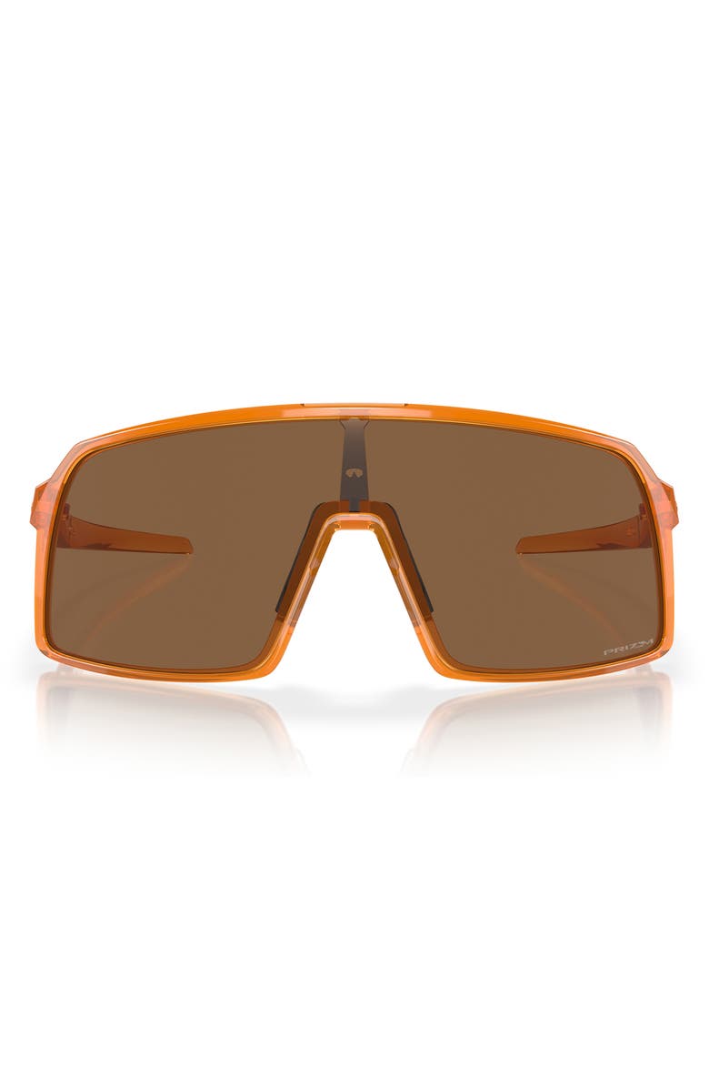 Oakley Sutro Prizm<sup>™</sup> Rectangular Shield Sunglasses, Main, color, Bronze