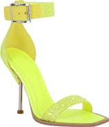 McQueen Crystal Embellished Sandal