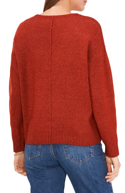 Vince Camuto Cozy Seam Sweater In Multi