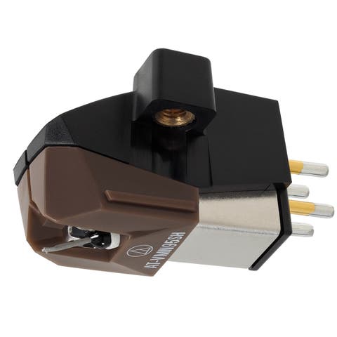 AT-VM95SH Dual Moving Magnet Turntable Cartridge (Brown)