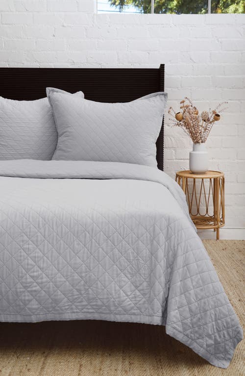 Pom Pom At Home Monaco 300-thread Count Sateen Coverlet In Ocean