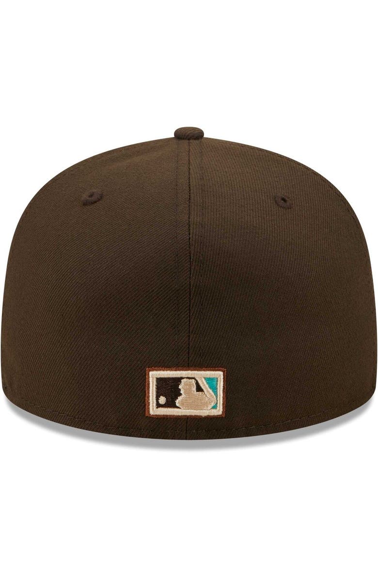 New Era Men's New Era Brown/Mint Detroit Tigers  Walnut Mint 59FIFTY Fitted Hat, Alternate, color, 