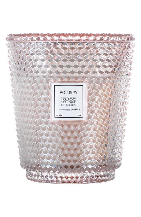 Rose Colored Glasses 5-Wick Hearth Candle
