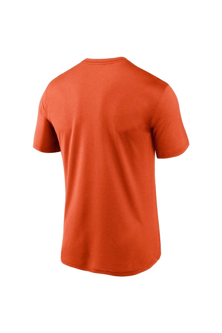Men's Nike Orange Chicago Bears Logo Essential Legend Performance T-Shirt, Alternate, color, Orange