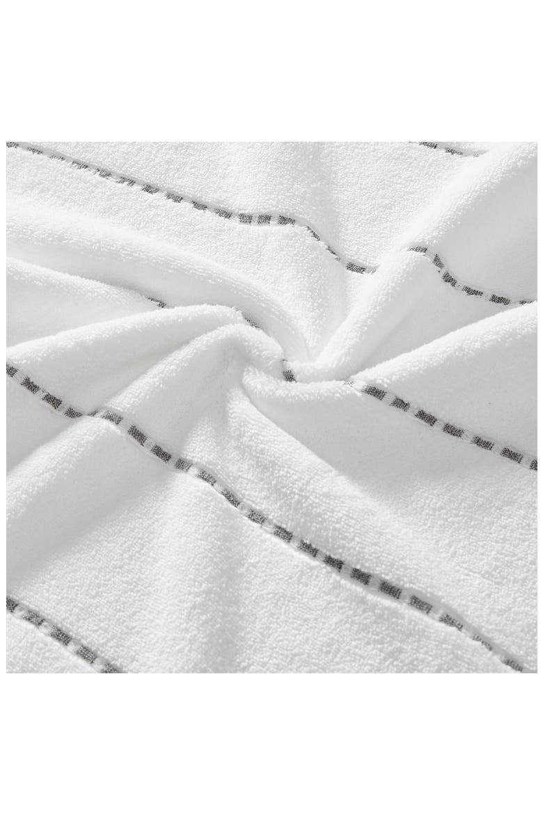 Ridley Solid 3-Piece Towel Set, Alternate, color, DARK GREY