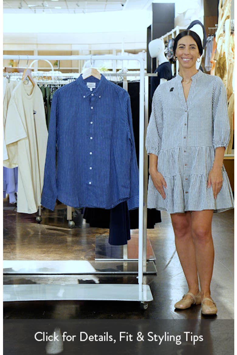 Everyday Slim Fit Striped Linen Shirt video