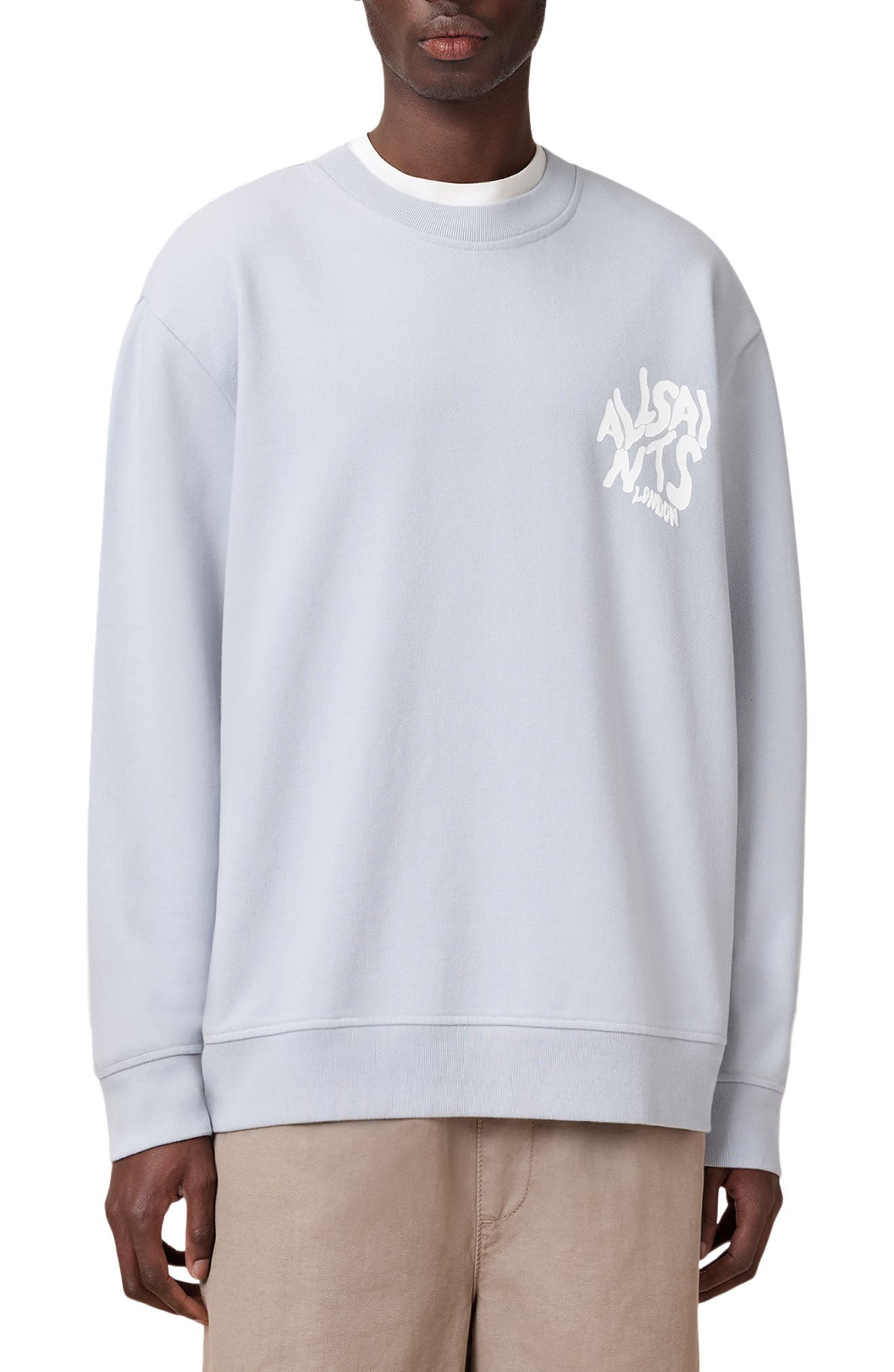 AllSaints Orlando Logo Graphic Sweatshirt