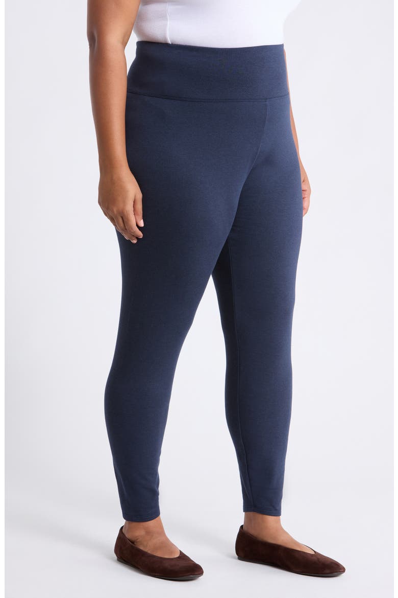 High Waist Ankle Leggings, Alternate, color, MARITIME