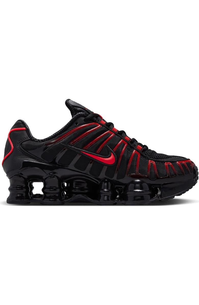 Nike Kids' Shox TL Sneaker, Alternate, color, Black/ Black/ Light Crimson