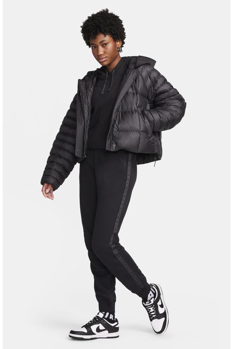 Essential Fleece Joggers, Alternate, color, BLACK/ ANTHRACITE