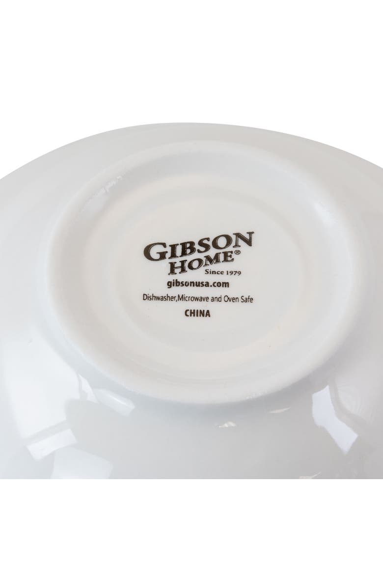 Noble Court 7 Inch Fine Ceramic Bowls  12 Piece Set, Alternate, color, White