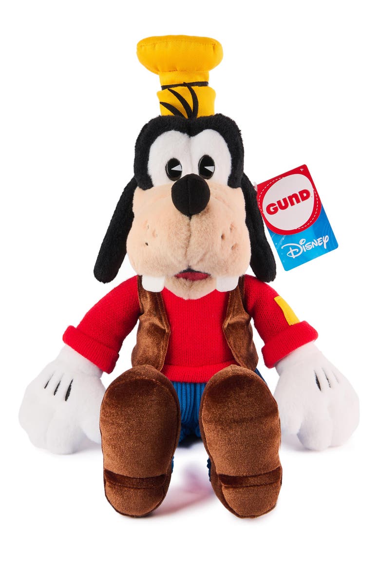 Classic Goofy Stuffed Animal, Alternate, color, RED