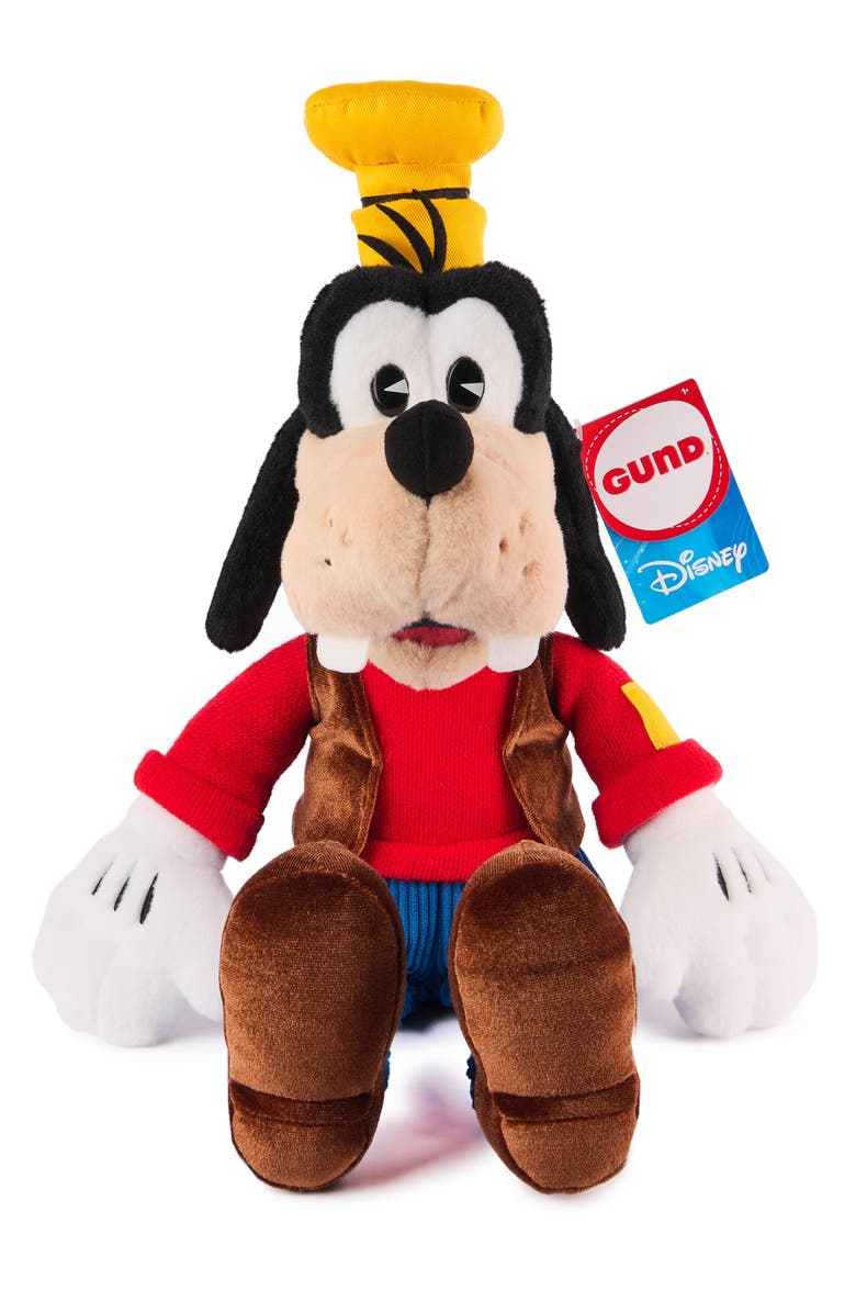 Gund Classic Goofy Stuffed Animal, Alternate, color, Red