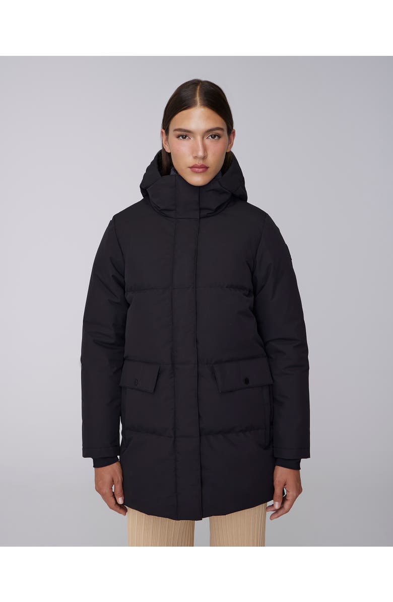 Quartz Co. CHLOE | Hooded Down Winter Jacket, Alternate, color, 