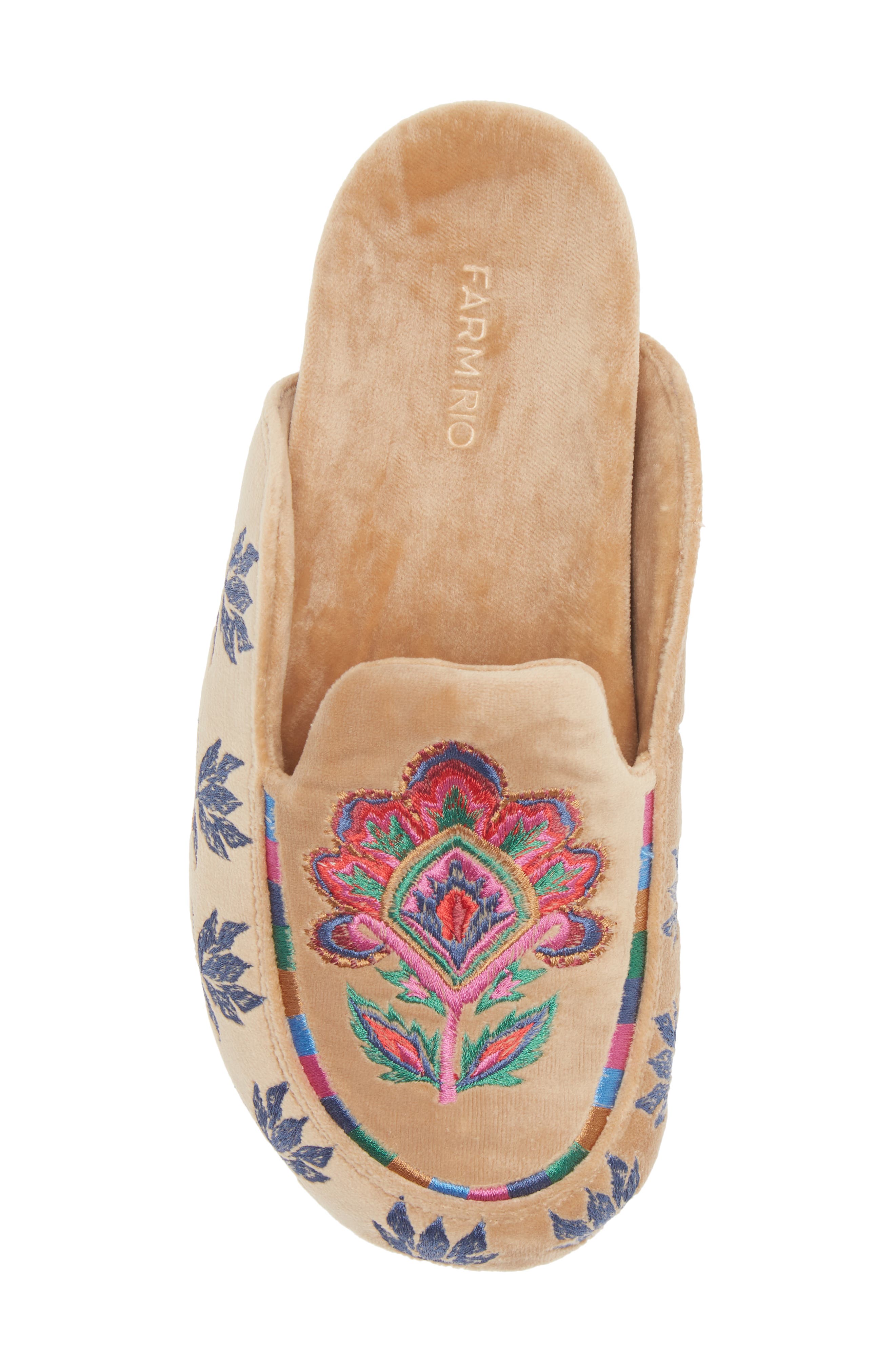 FARM Rio Velvet Tapestry Mule, Alternate, color, 