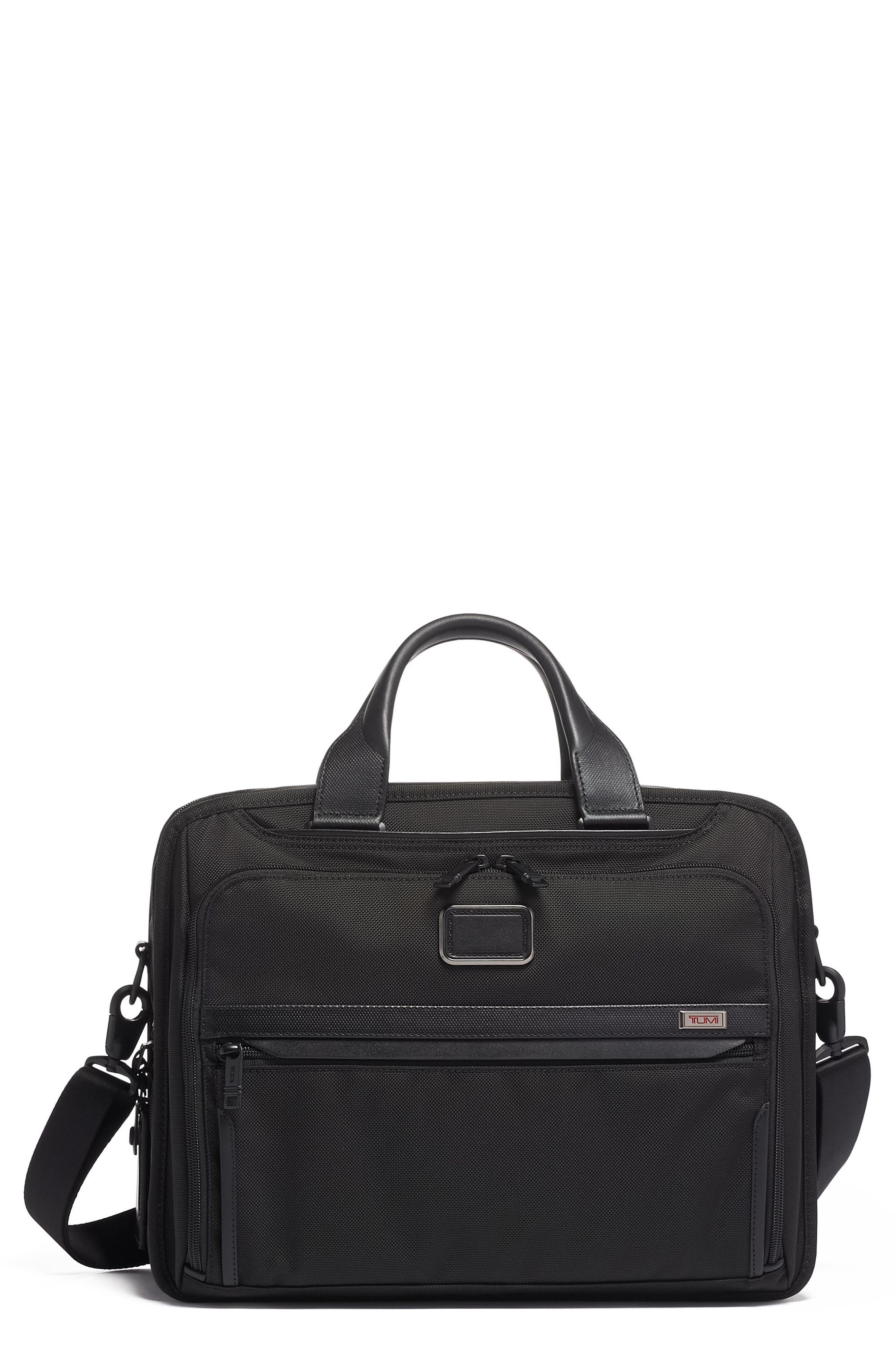 TUMI Alpha 3 Organizer Briefcase, Main, color, 