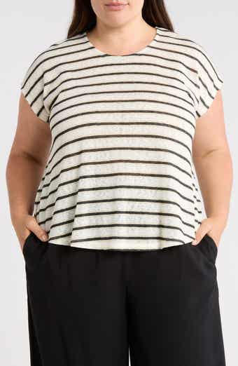 Bobeau Caty Twist Back T-Shirt