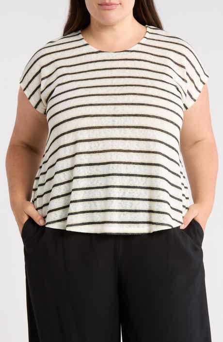 Bobeau Caty Twist Back T-Shirt