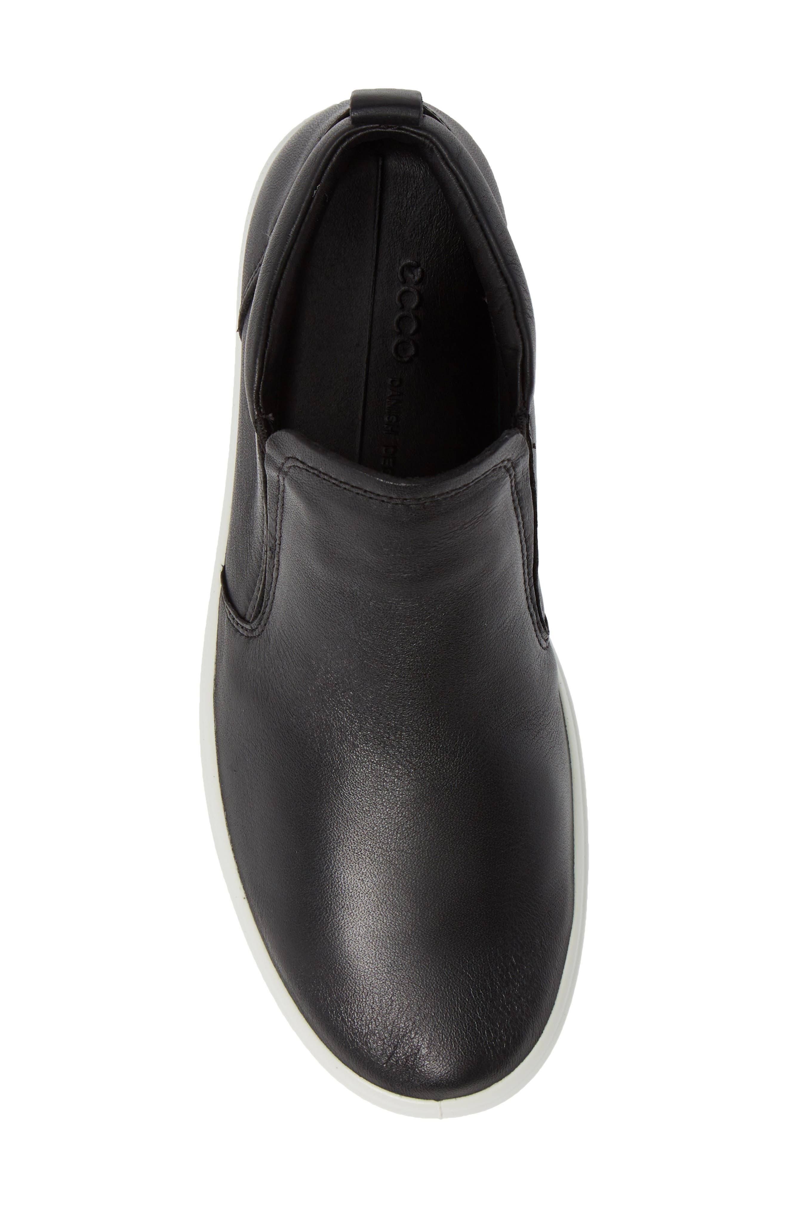 ECCO Soft 7 Slip-On High Top Sneaker, Alternate, color, 