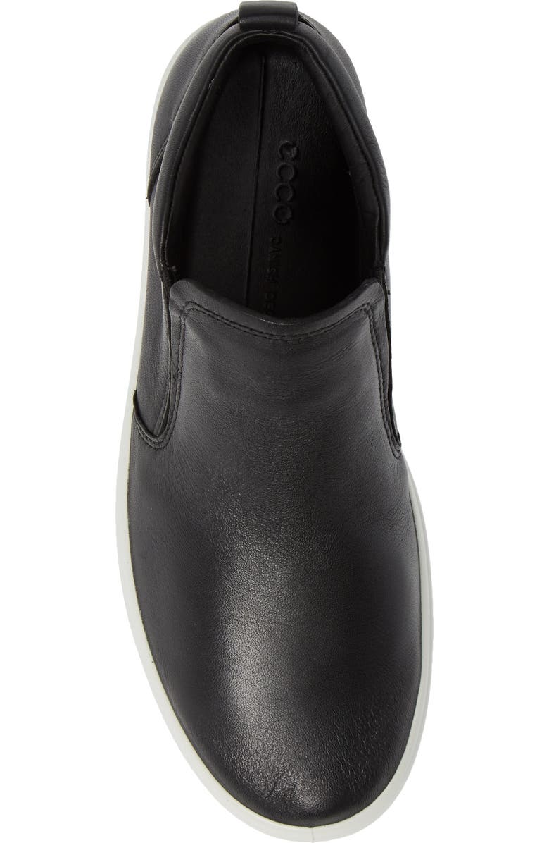 ECCO Soft 7 Slip-On High Top Sneaker, Alternate, color,