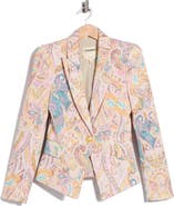 L'AGENCE Kaisley Paisley Blazer