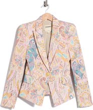 L'AGENCE Kaisley Paisley Blazer