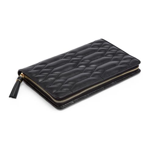 Wolf Caroline Large Jewelry Portfolio In Black