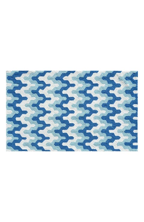 Surge Blue Doormat