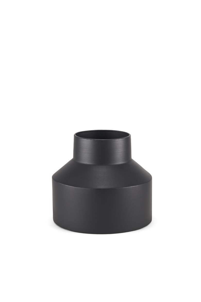 Tosca Metal Vase, Main, color, Black