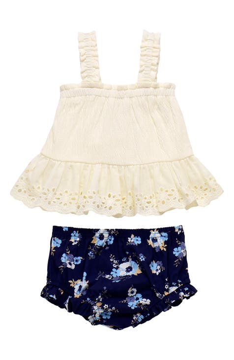 Eyelet Tunic & Ruffle Bloomers (Baby)