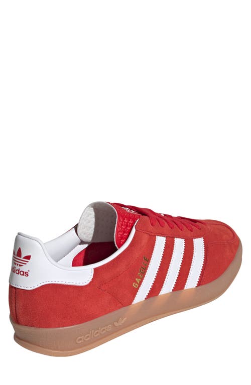 Adidas Originals Adidas Gazelle Indoor Sneaker In Burgundy