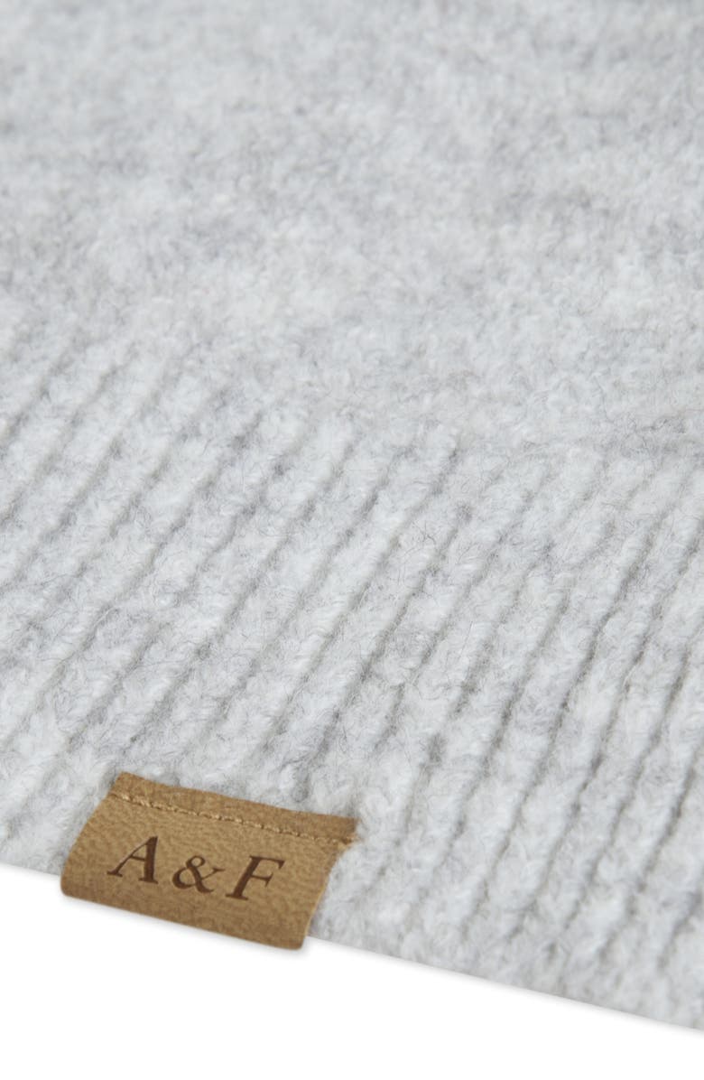 abercrombie kids Kids' Intarsia Sweater, Alternate, color, Anf Light Grey Heather